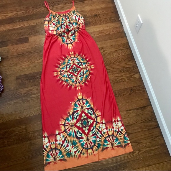 bailey blue Dresses & Skirts - Bailey blue tie dye maxi dress